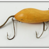 Vintage Heddon White Meadow Mouse Lure 