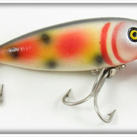 Vintage Pflueger Strawberry Spots Mustang Lure