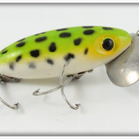 Vintage Fred Arbogast Frog Spot Jitterbug Lure