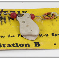 K-B Bait Co Scottie Spinner On Card