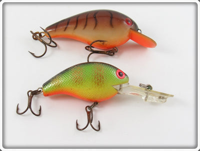 Vintage Cotton Cordell Perch Big Double & Crawdad Big O Pair