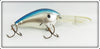 Vintage Norman Chrome Blue Back DD22 Lure