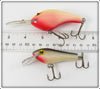 Poe's Bone Orange Belly & Gold Scale Crankbait Pair