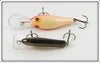 Poe's Bone Orange Belly & Gold Scale Crankbait Pair