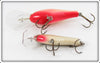 Poe's Bone Orange Belly & Gold Scale Crankbait Pair