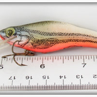 Crankbait Corp White & Orange Bait