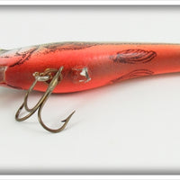Crankbait Corp White & Orange Bait