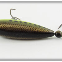 Cordell Gold Scale Black Spots Crazy Shad