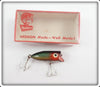 Heddon Green Scale Tiny Lucky 13 In Correct Box