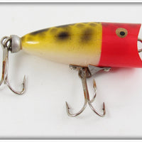 OK Fishing Tackle Red Head Frog Scale Chugger Type Lure 