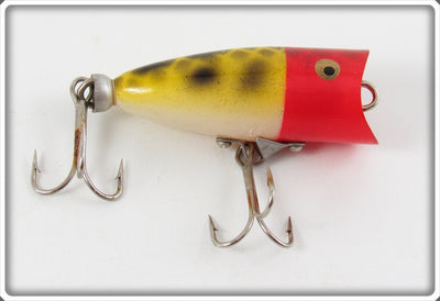 OK Fishing Tackle Red Head Frog Scale Chugger Type Lure 