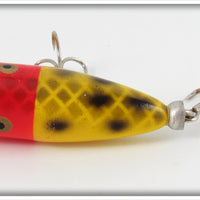 OK Fishing Tackle Red Head Frog Scale Chugger Type