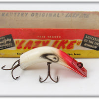 Vintage Kautzky Red & White Lazy Ike 1 In Box 
