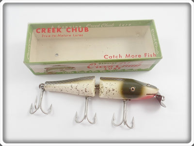 Creek Chub Silver Flash Jointed Pikie In Correct Box