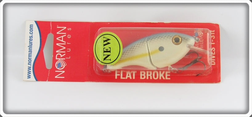Norman Shad Flat Broke Lure In Package