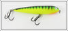Green Scale Black Stripes Topwater Crankbait Lure