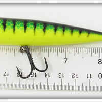 Green Scale Black Stripes Topwater Crankbait