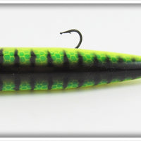 Green Scale Black Stripes Topwater Crankbait