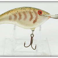Brown Striped Glitter Back Coffin Lip Crankbait