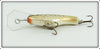 Brown Striped Glitter Back Coffin Lip Crankbait