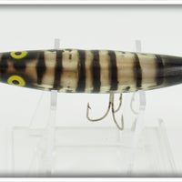 Heddon Silver & Black Dying Flutter