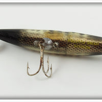 Heddon Silver & Black Dying Flutter