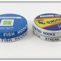 Kassnar & Dolphin Hook Tin Pair