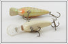 Norman Glitter & White Crankbait Pair