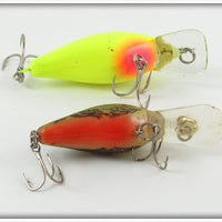 Mann's Chartreuse Pig & Natural Crawdad Piglet Pair
