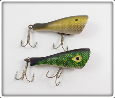 P & K Walkie Talkie Pair: Yellow Scale & Green Scale