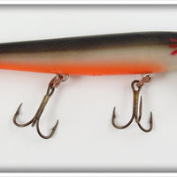 Vintage Cotton Cordell Black & Silver Scale Red Fin Lure 