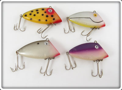Tackle Industries Yellow Spotted, Grey & Purple Swimmin Minnow Lot