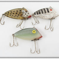 Tackle Industries Spotted, Striped Flitter & Silver Scale Swimmin Minnow