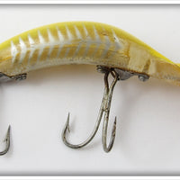 Vintage Heddon Yellow Shore Tadpolly Spook Lure