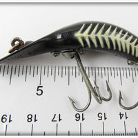 Heddon Black Shore Tadpolly Spook