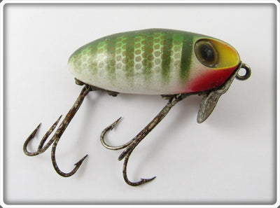 Vintage Wright & McGill Green Perch Bug A Boo Lure