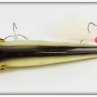 Gold Chrome Orange Belly Finned Crankbait