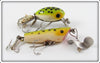 Vintage Arbogast Frog Hula Dancer & Sputter Bug Lure Pair