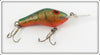 Vintage Poe's Crawdad Glitter Crankbait Lure 