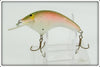 Pink & Green With Glitter Thin Body Crankbait