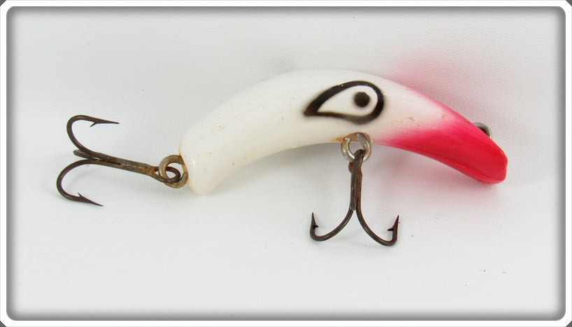 Vintage Lazy Ike Red & White Small Size Ike Lure For Sale