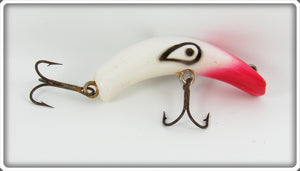 Vintage Lazy Ike Red & White Small Size Ike Lure