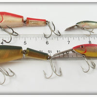 L&S Gold And Orange MirrOlure Lot Of Four