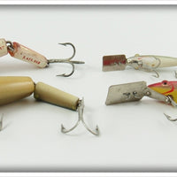 L&S Gold And Orange MirrOlure Lot Of Four