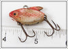 Heddon Nickel Plated Red Chrome Ultra Sonic