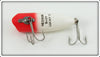 Heddon Red Head White Baby Lucky 13
