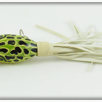 Arbogast Leopard Frog Fly Rod Hula Popper