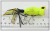 Arbogast Fluorescent Yellow Hula Popper
