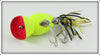Arbogast Fluorescent Yellow Hula Popper