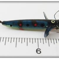 Unknown Blue Red Spotted Devon Minnow Type